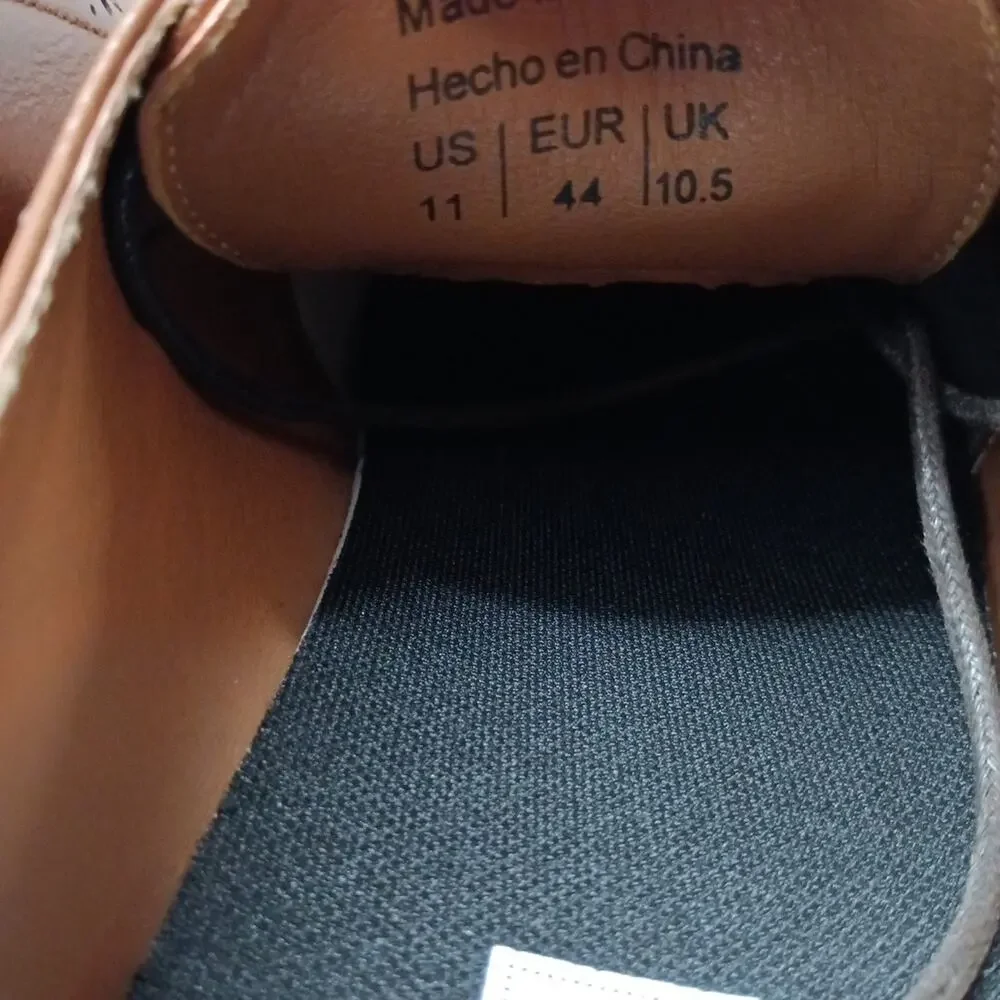 Men's Steve Madden Standalone Cognac‎ Oxford Shoes Size 11